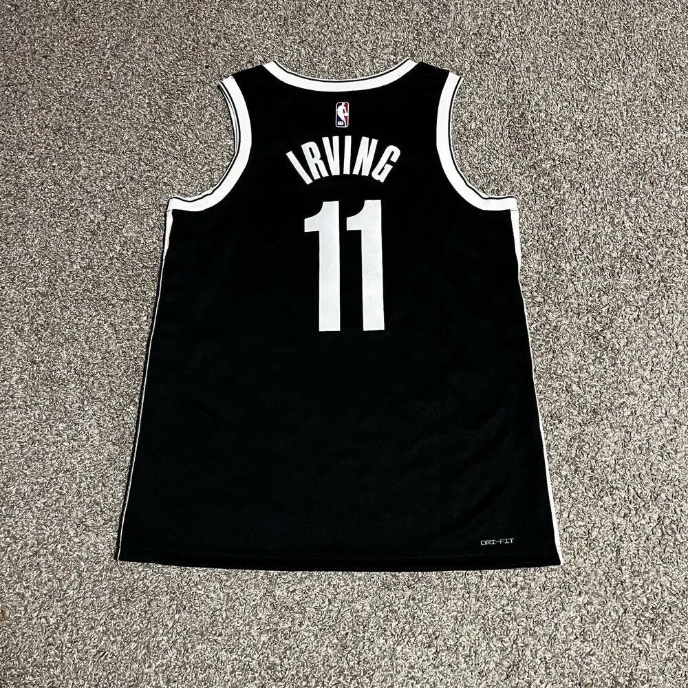 NBA Nike Brooklyn Nets Kyrie Irving Jersey #11 Men’s L (48)